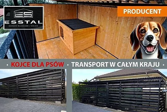 B137 KOJCE DLA PSÓW - KOJEC DLA PSA | dowolne rozmiary | dodatki | -ESSTAL, Śląskie, Kłobuck
