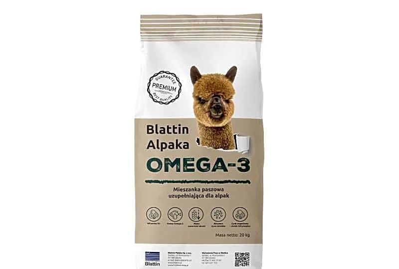 Blattin Alpaka Omega 3 mieszanka paszowa dla alpak- wysyłka!, Pomorskie, Reda