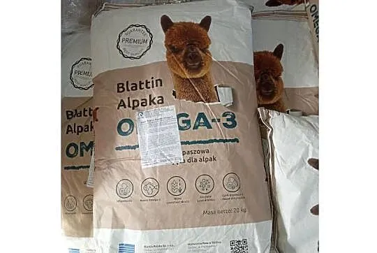 Blattin Alpaka Omega 3 mieszanka paszowa dla alpak- wysyłka!, Pomorskie, Reda