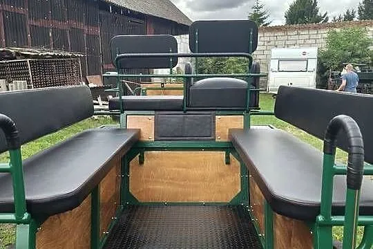 Bryczka wagonetka, Wielkopolskie, Piaski