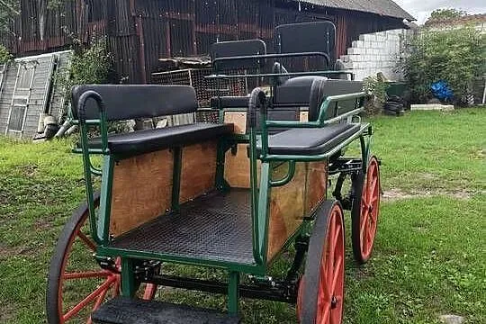 Bryczka wagonetka, Wielkopolskie, Piaski