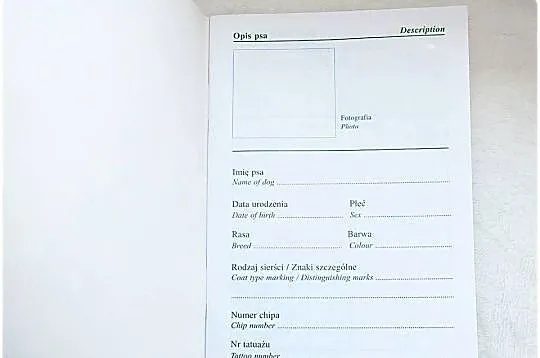 Książeczka Zdrowia Psa Biowet Puławy Owczarek Niemiecki Nowa, Lubuskie, Lubsko