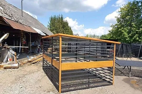 Kojec dla Psa , KOJCE dla Psów ,Klatka dla Psa  , Zadaszenie - ESSTAL-, Lubelskie, Opole Lubelskie
