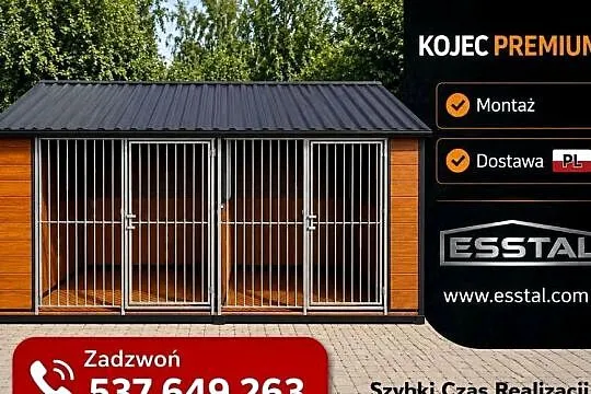 Zagroda dla Psa | Kojec dla Psa | Klatka dla Psa | Buda - ESSTAL-