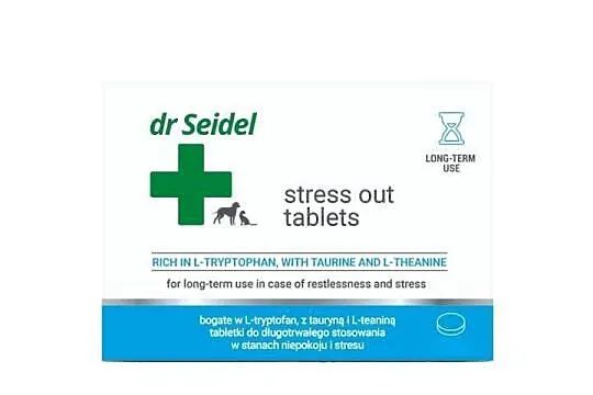 Preparat tabletki na stany niepokoju Dr Seidel Stress Out 10 tabletek, Dolnośląskie, Bolesławiec
