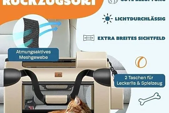 budka transportowa LOVPET dla psów i kotów 52 X 70 X 52 CM. Beżowy .L., Podlaskie, Łomża
