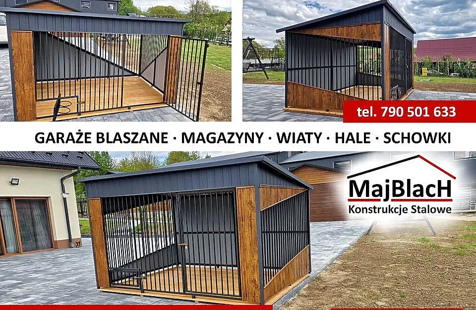 Ładny Kojec dla Psa - Kojce - Zadbaj o Twojego Pupila - Maj-Blach, Warmińsko-mazurskie, Elbląg