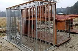 kojec buda  zagroda dla psa