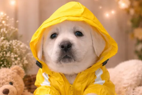 Labrador Retriever piękna budowa po ojcu Pochodzenia FCI
