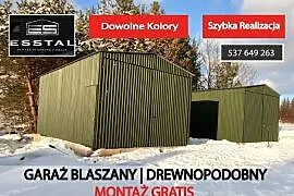 C51 Garaż Blaszany - MAGAZYN - Garaże Blaszane - Wiata - Hala  - ESSTAL