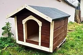 Buda ocieplana owczarek, labrador