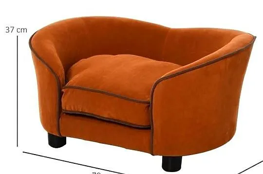 Sofa dla psa lub kota legowisko mata pluszowy brązowy, Małopolskie, Brzesko