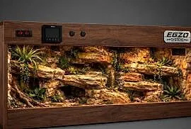 Terrarium dla agamy brodatej żółwia greckiego gekona lamparciego