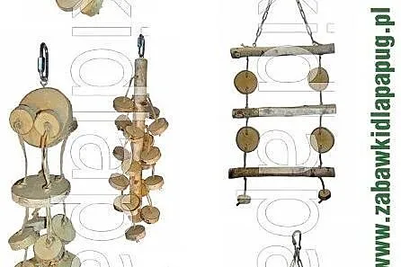 zabawki dla papug - zabawka - gryzak amazonka aleksandretta ara kakad inne, , Lubicz Dolny