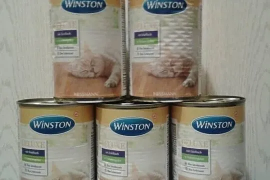Winston Deluxe Karma Z RYBĄ dla kotów BEZ ZBÓŻ CUKRU 5x400g, Opolskie, Strzelce Opolskie