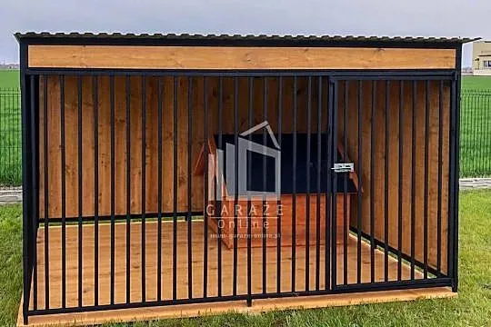 Kojec dla psów 3x2m - Drewniana Podłoga - wiatrołap - ściany ID584, Kujawsko-pomorskie, Żnin