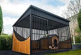 Kojec dla psa 2,9x2m | Evo | Premium Kojce dla psów RAJKSTAL.PL