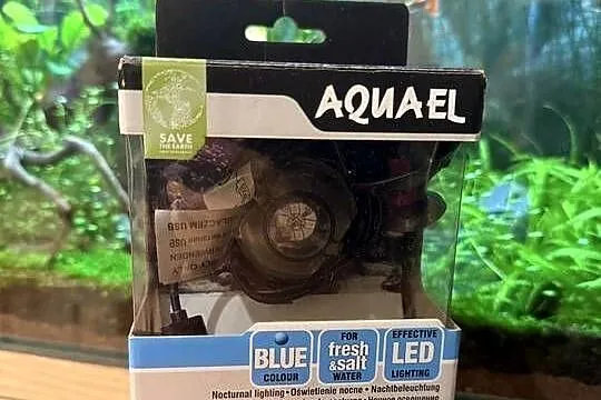 Aquael Moonlight LED - niebieskie światło nocne do akwarium