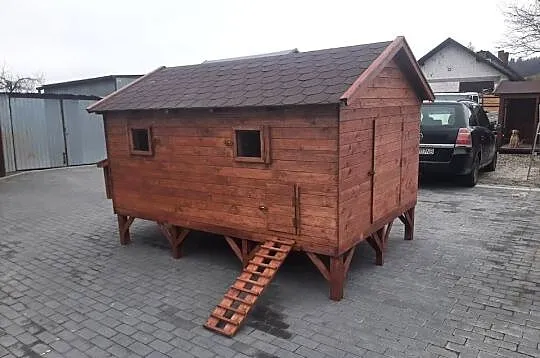Kurnik dla kur z wolierą, Małopolskie, Jordanów