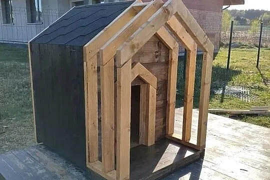 Nowoczesna buda dla psa, Kujawsko-pomorskie, Obrowo