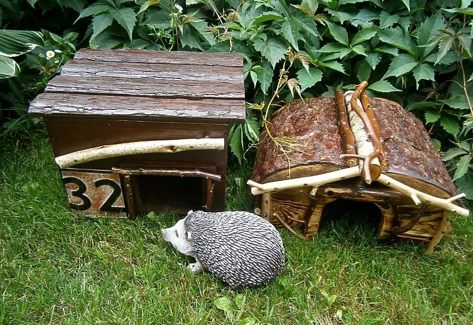 domek/budka/schron dla jeża., Mazowieckie, Siedlce