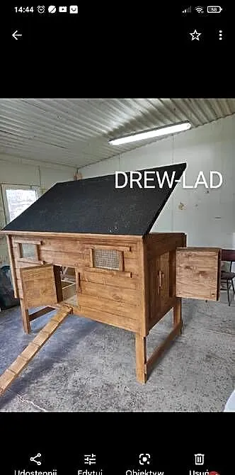 Kurnik dla 12 kur OCIEPLONY, Śląskie, Lgota-Nadwarcie