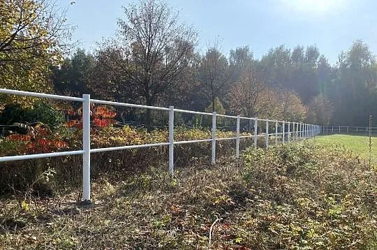 Ogrodzenie koni białe pcv słupki lonżownik pastuch, Kujawsko-pomorskie, Inowrocław
