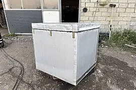 Buda dla psa z płyty warstwowej 10 cm ogrzewana