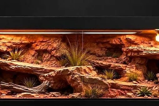 Terrarium dla agamy brodatej żółwia greckiego