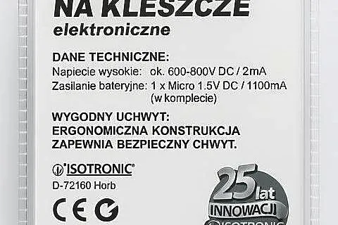 URZĄDZENIE ELEKTRYCZNE DO USUWANIA KLESZCZY – PROSTE I SKUTECZNE, Warmińsko-mazurskie, Mszanowo