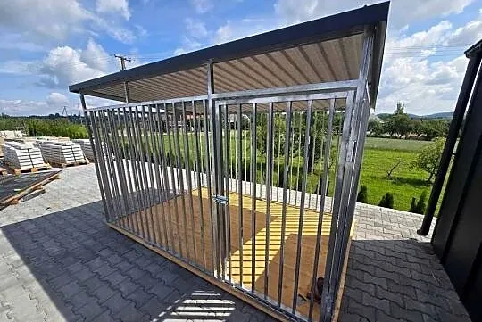 Kojec dla psa 3x3 profil ocynkowany, Dolnośląskie, Wrocław
