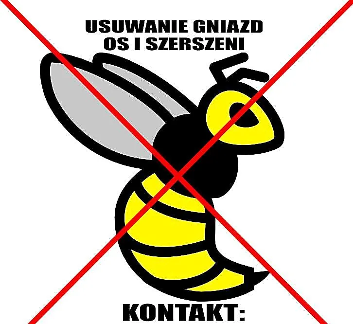 Usuwanie os i szerszeni, likwidacja gniazd, Komarówka Podlaska i okolice, Lubelskie