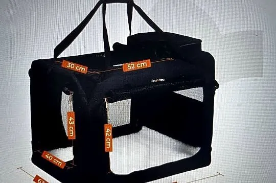 Transporter dla psa Feandrea czarny XXL, Dolnośląskie, Mazurowice