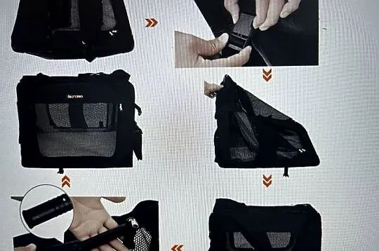 Transporter dla psa Feandrea czarny XXL, Dolnośląskie, Mazurowice