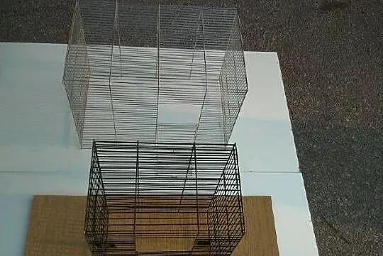 Klatki dla ptaków 2 szt   50 x 35