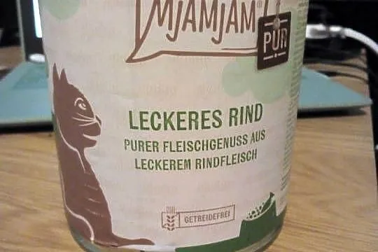 MjAMjAM mokra karma dla kota dorosłego 6x800 g Wolowina, Dolnośląskie, Zebrzydowa