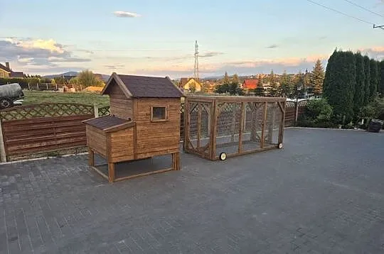 Kurnik dla kur z wolierą, Małopolskie, Jordanów