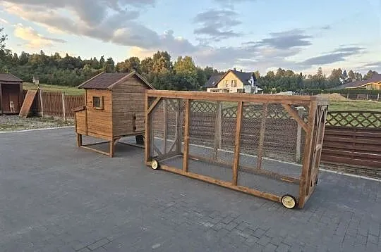 Kurnik dla kur z wolierą, Małopolskie, Jordanów