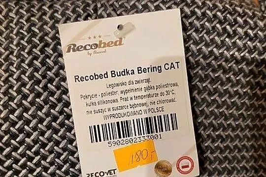 Legowisko Budka  Domek dla zwierząt dla kota Firmy RECOBED, Łódzkie, Łódź