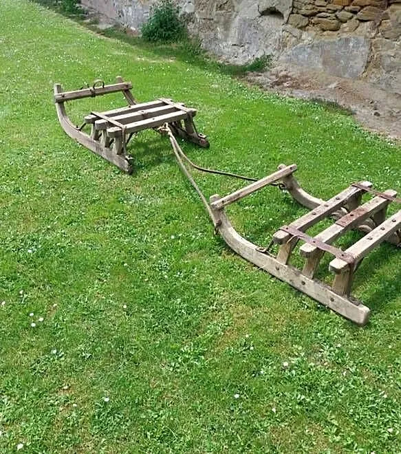 Posiadam do sprzedania sanie konne , pług konny i wóz drewniany ., Podkarpackie, Domaradz