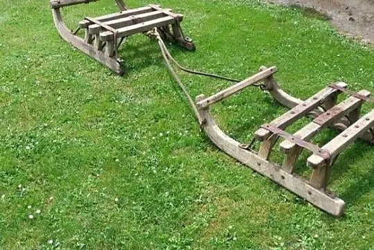 Posiadam do sprzedania sanie konne , pług konny i wóz drewniany ., Podkarpackie, Domaradz
