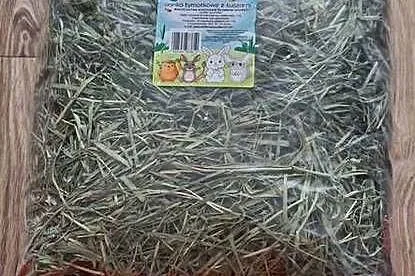 Szamu Szamu Siano Tymotkowe z suszarni 1kg Uszatkowe Rady KRÓLIK GRYZOŃ
