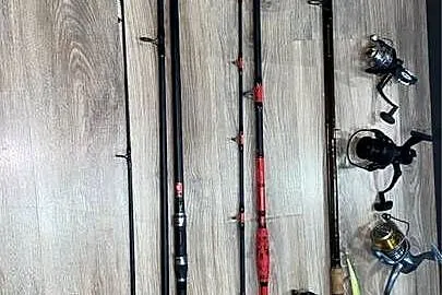 Wędkarski Zestaw wędek i kołowrotków tylko dziś taka cena do 17