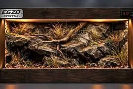 Terrarium od Egzo Systems dla żółwia greckiego agamy brodatej
