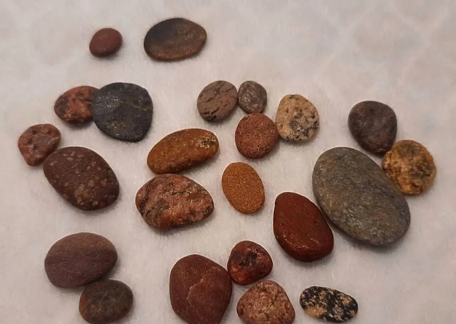 Zestaw kamyczków 1,2-3,1cm (23szt.) 47g (Kreatywne), Śląskie, Czeladź