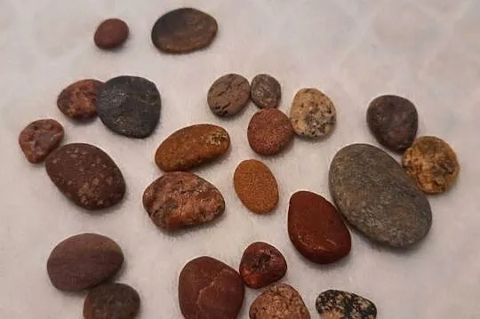 Zestaw kamyczków 1,2-3,1cm (23szt.) 47g (Kreatywne), Śląskie, Czeladź