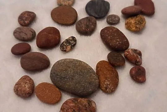 Zestaw kamyczków 1,2-3,1cm (23szt.) 47g (Kreatywne), Śląskie, Czeladź