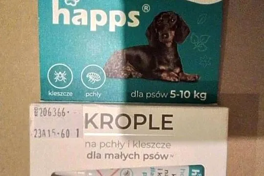 Krople na pchły i  kleszcze dla małych psów., Śląskie, Katowice