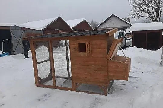 Kurnik dla kur z wolierą, Małopolskie, Jordanów
