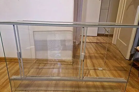 Terarium 80x40x50 z dodatkami dla chomika